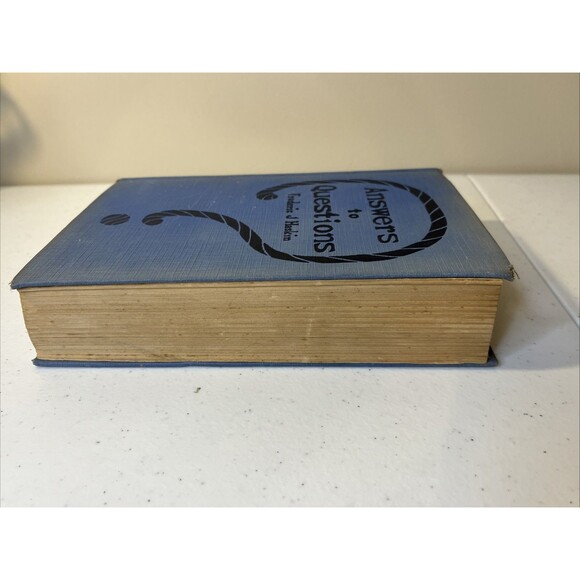 Answers To Questions Hardcover Book by Frederic J Haskin 1926 Homeschooling Gem - Picture 4 of 16